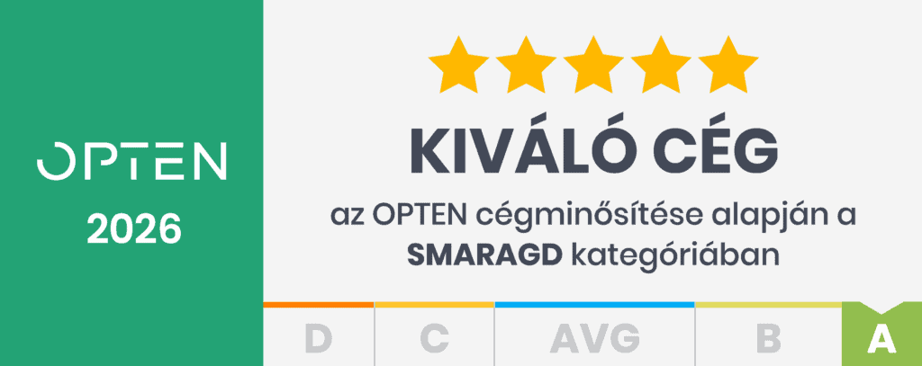 OPTEN stabil cég minősítés 2026