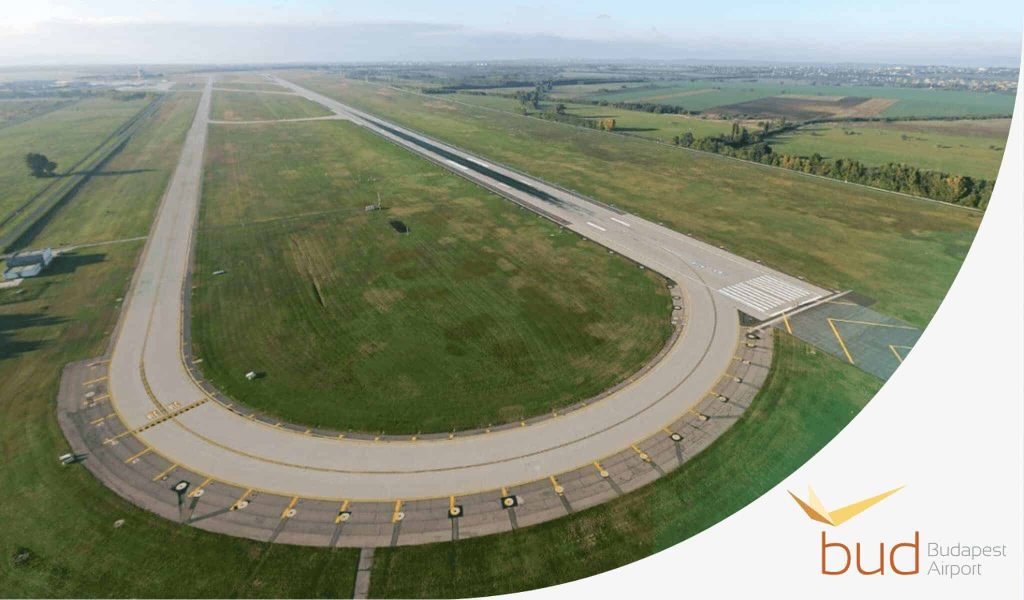 Budapest Airport kifutópályája referencia